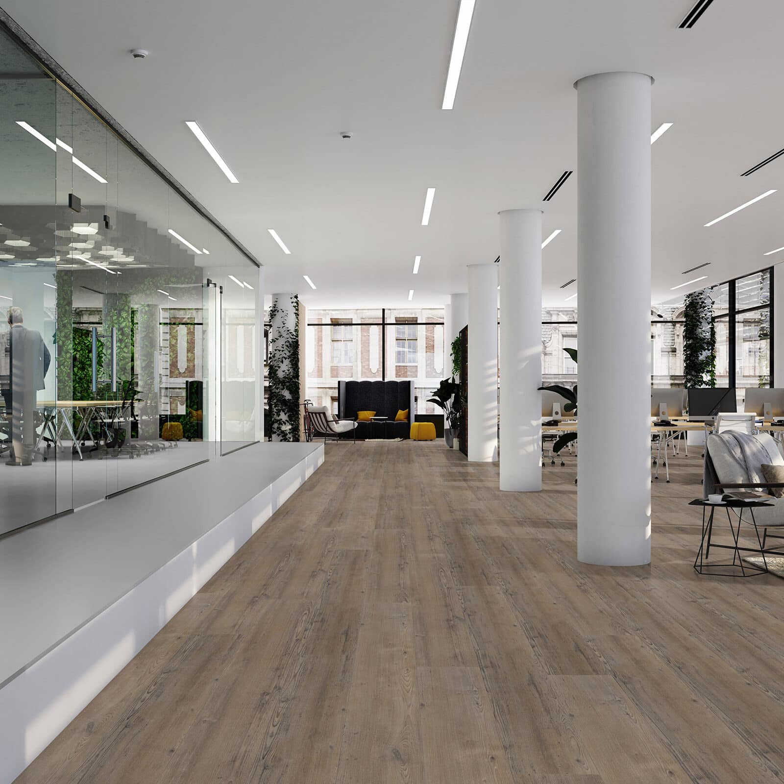 Vivafloors - Naaldhout 4205 Click PVC