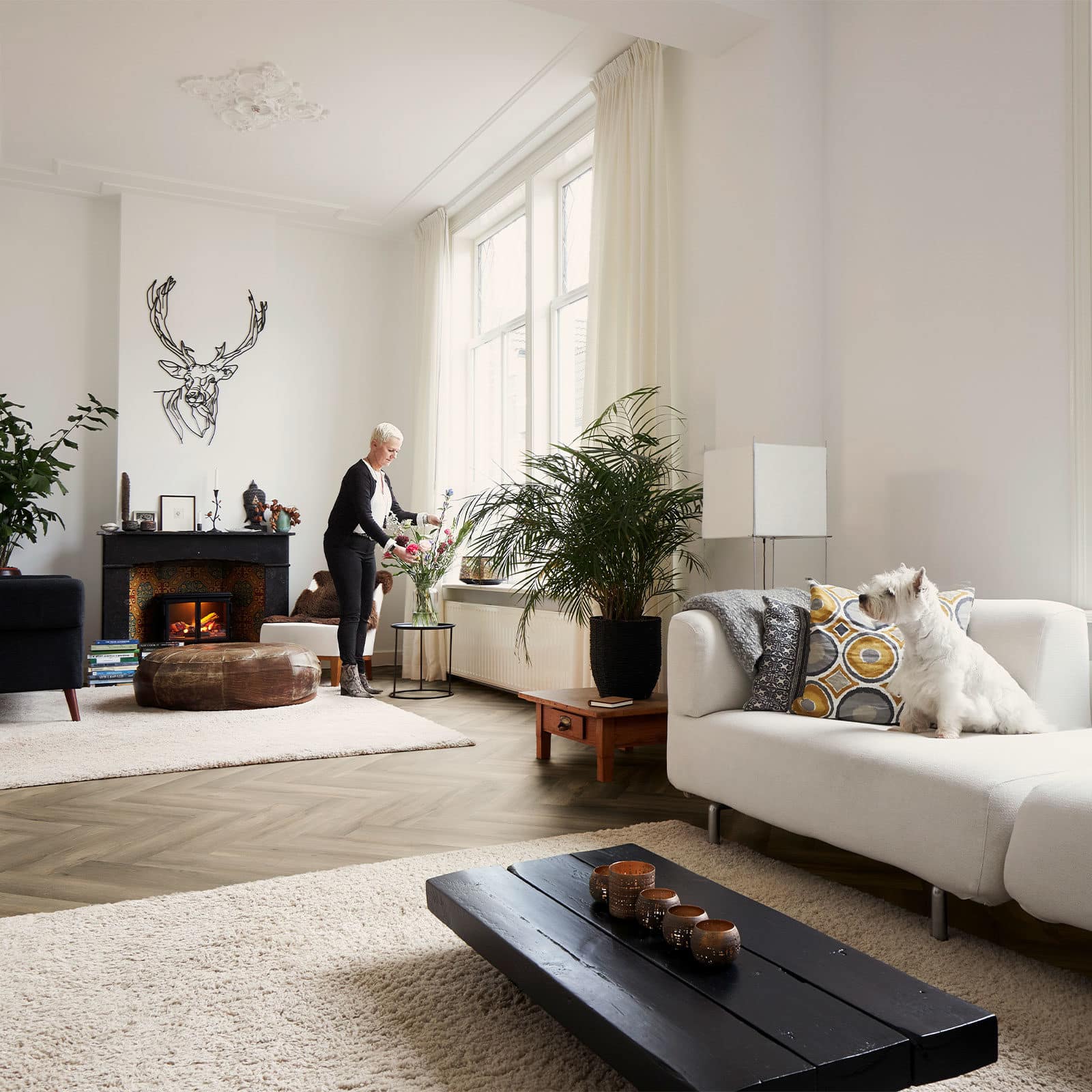 Vivafloors - Visgraat 6810 Click PVC